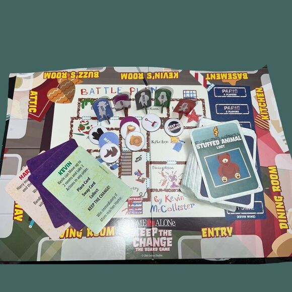 Home Alone Keep The Change Board Game Complete - Picture 4 of 6